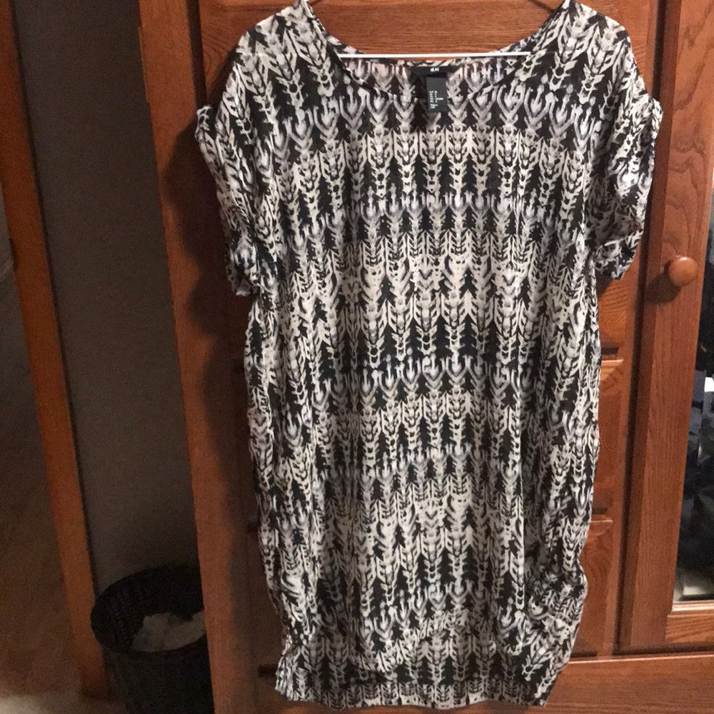 H and M tunic with belt